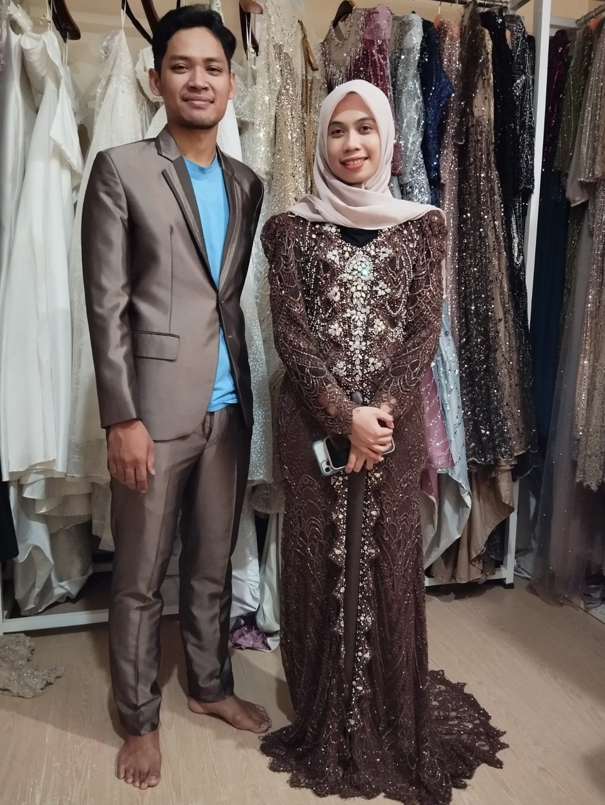 Baju Pengantin Resepsi (hijab simpel)